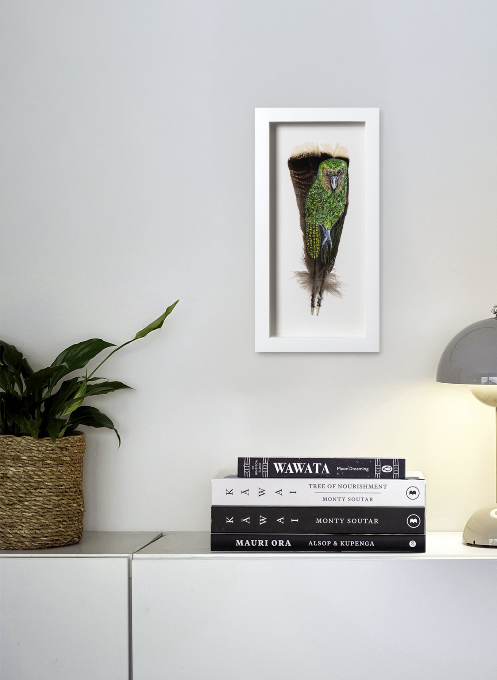 Kākāpō - Framed