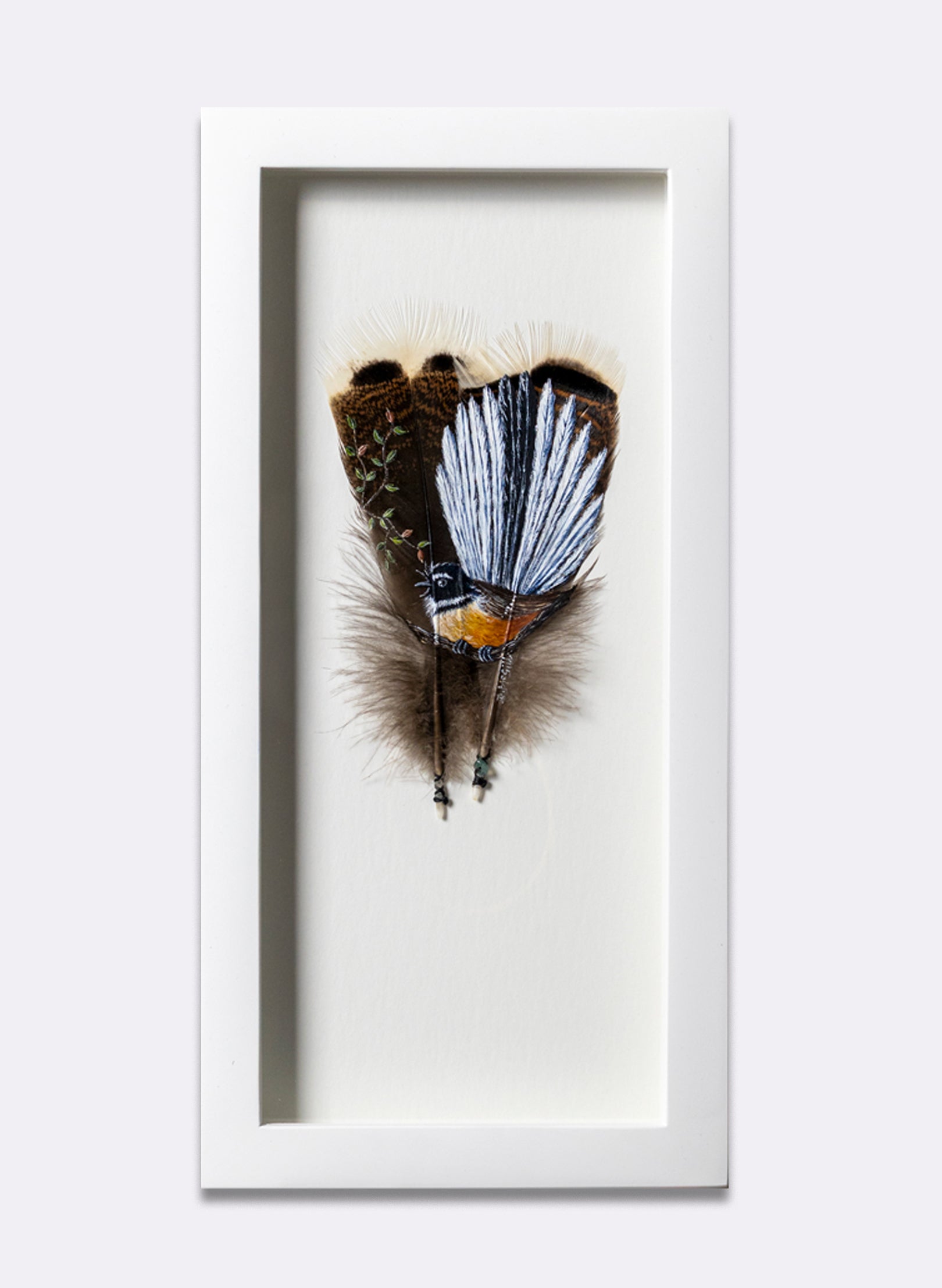 Piwakawaka Fantail - Framed