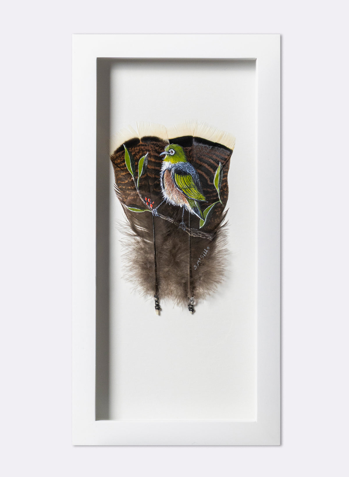 Waxeye - Tauhou - Framed