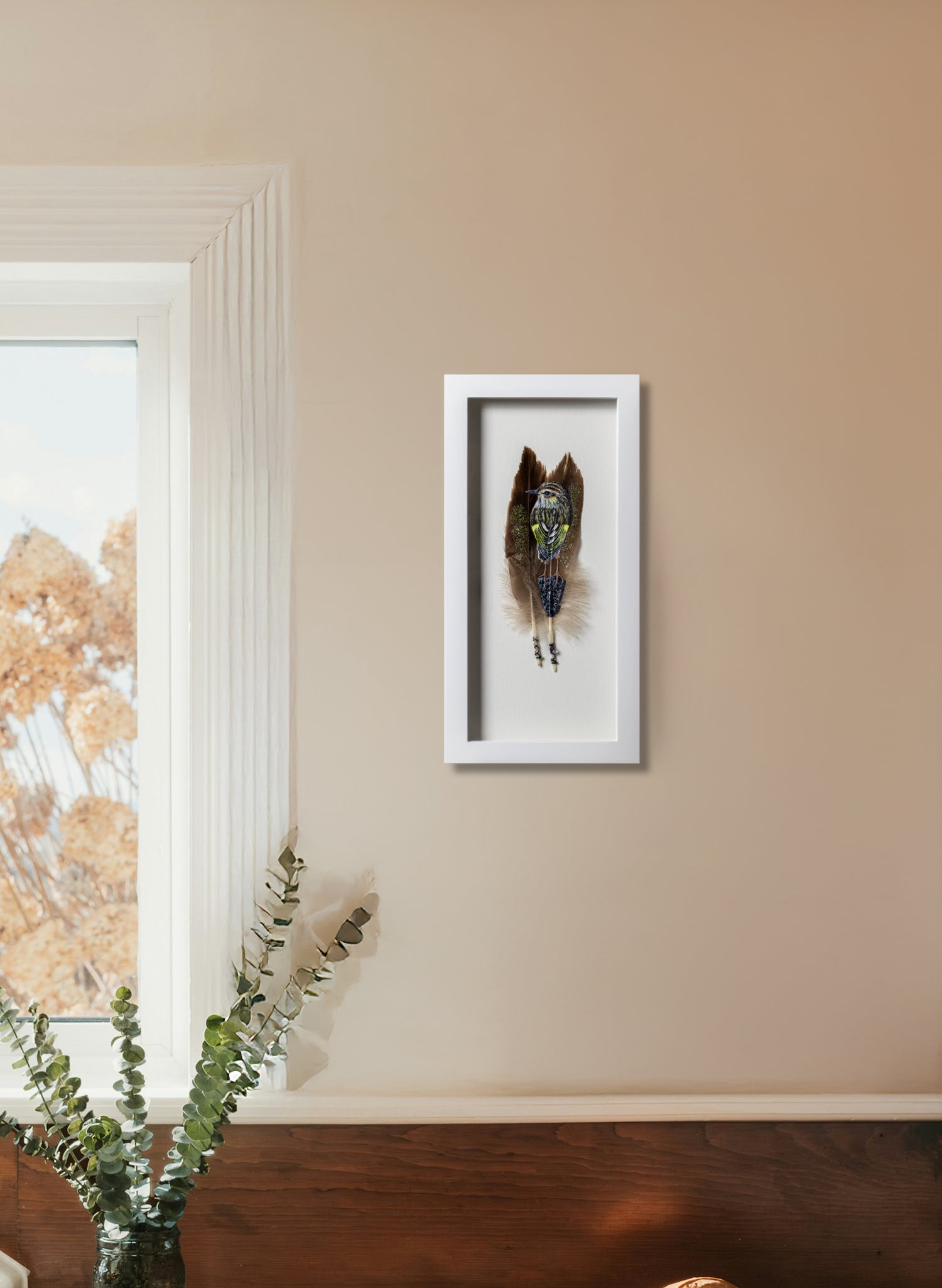 Rock Wren - Piwauwau - Framed