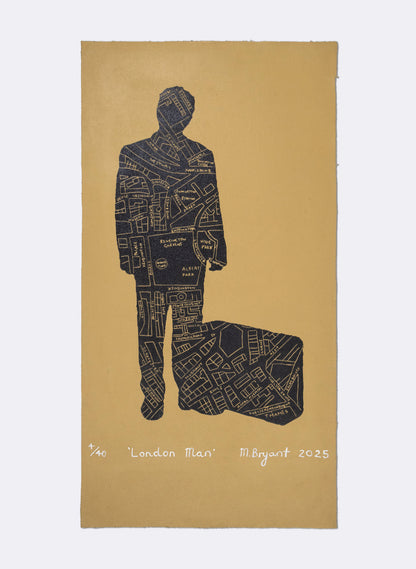 London Man 4/40 - Framed
