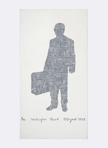 Wellington Man 8/40 - Framed