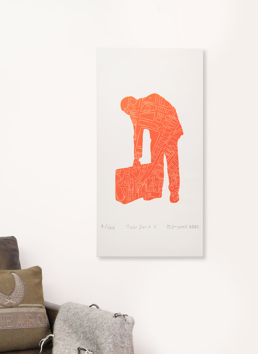New York Man I - Canvas
