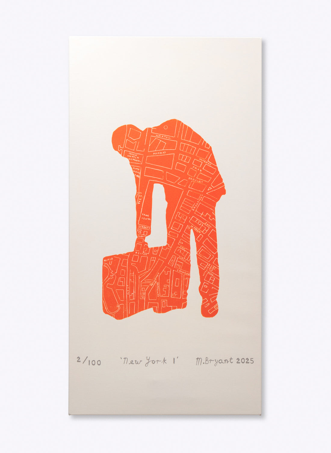 New York Man I - Canvas