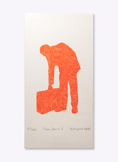 New York Man I - Canvas