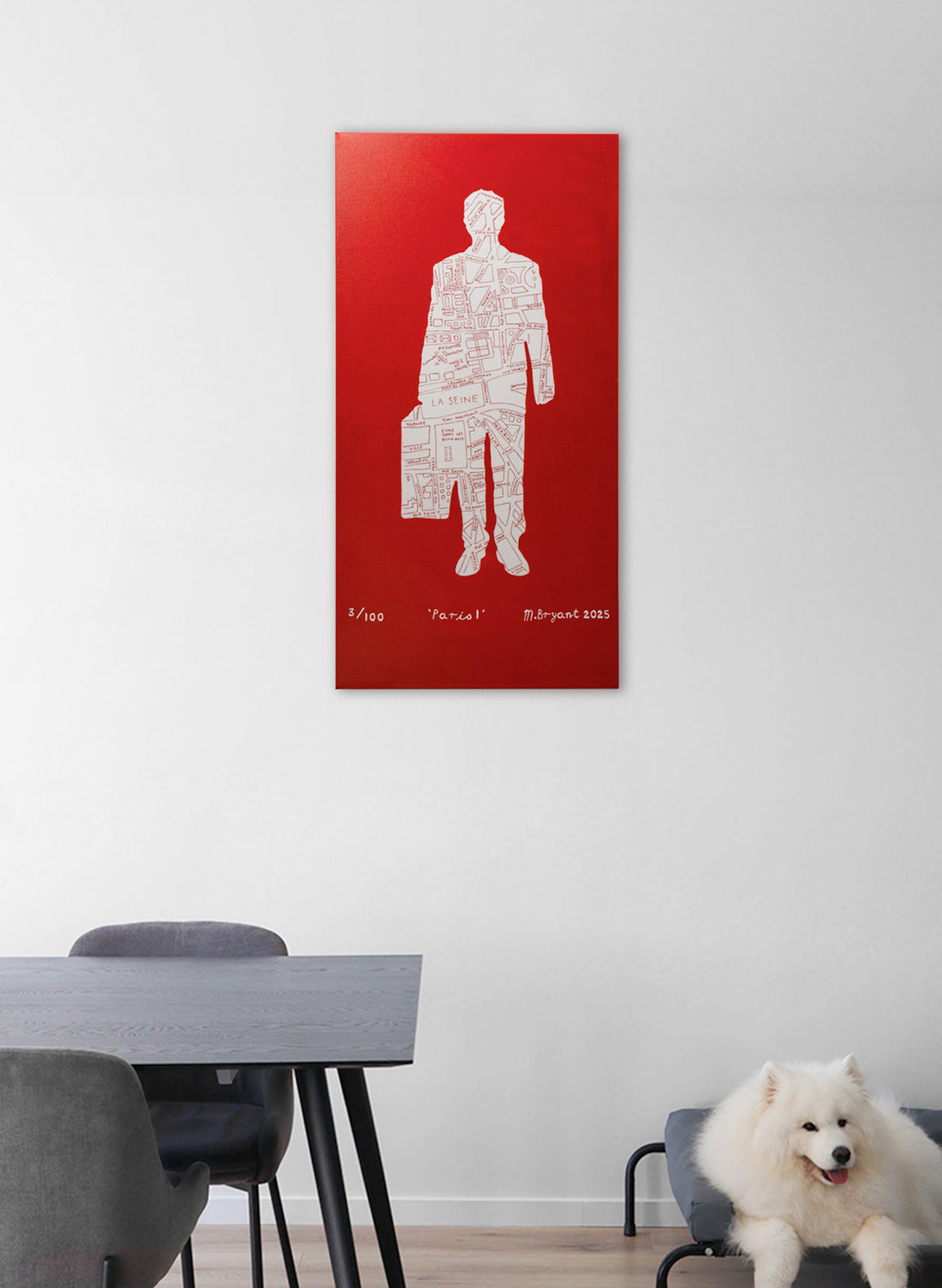 Paris Man I - Canvas