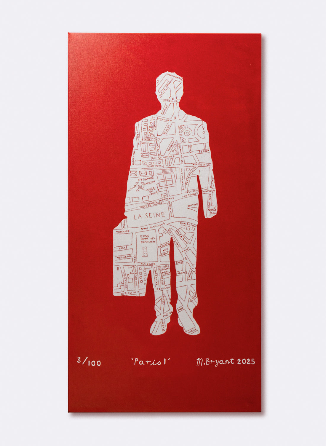 Paris Man I - Canvas