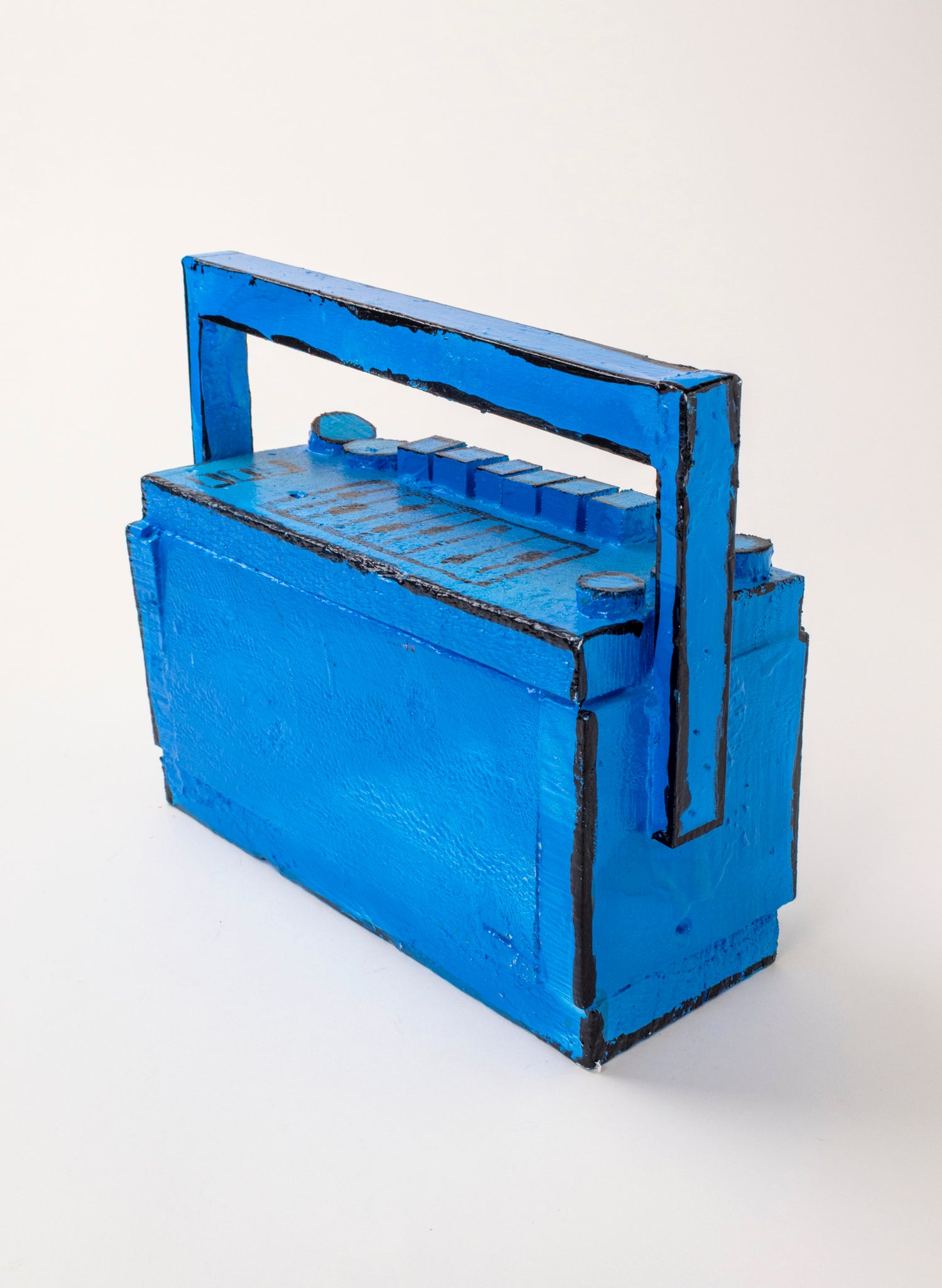 Blue Ghetto Blaster