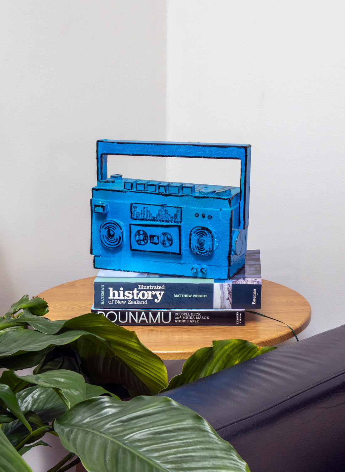 Blue Ghetto Blaster