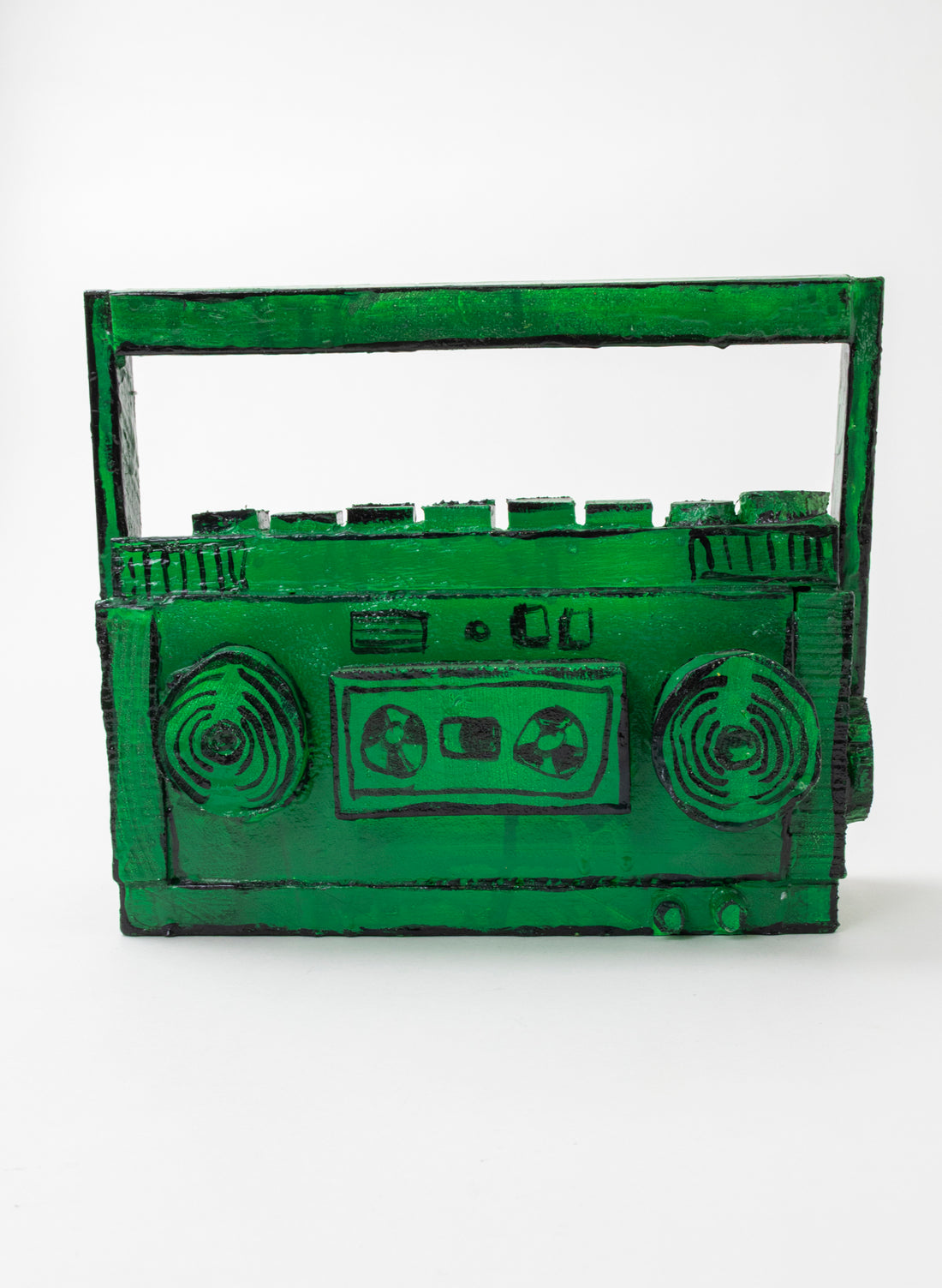 Green Ghetto Blaster