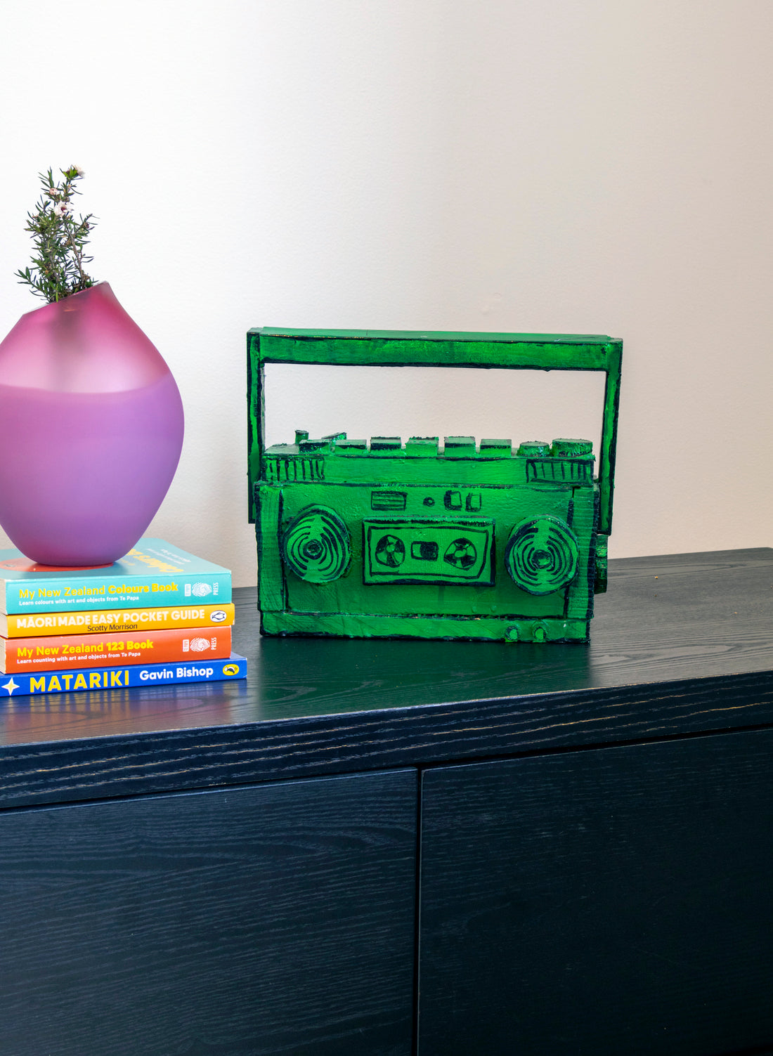 Green Ghetto Blaster