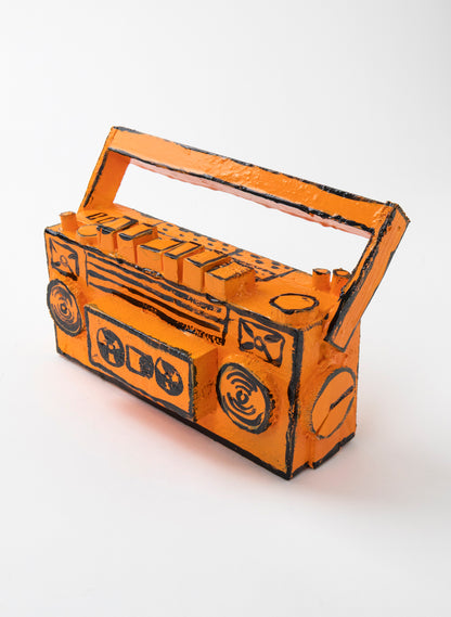 Orange Ghetto Blaster
