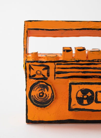 Orange Ghetto Blaster