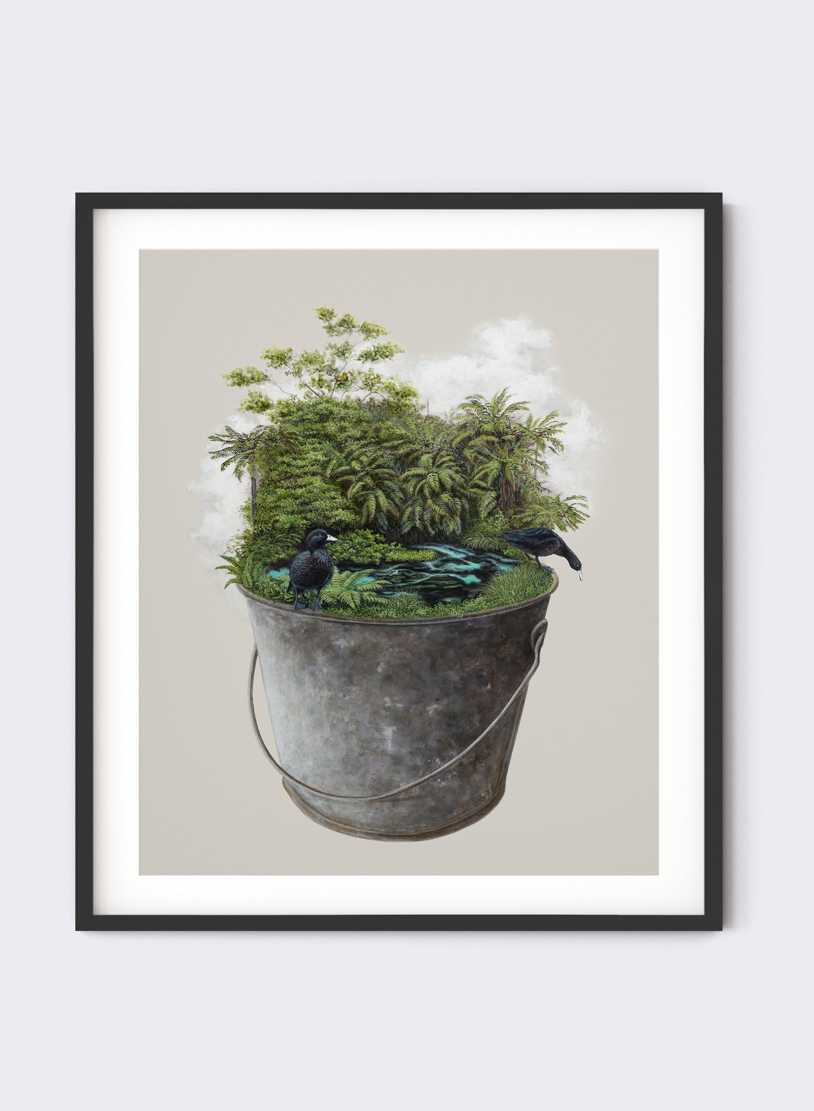 Blue Bucket - Giclée Prints