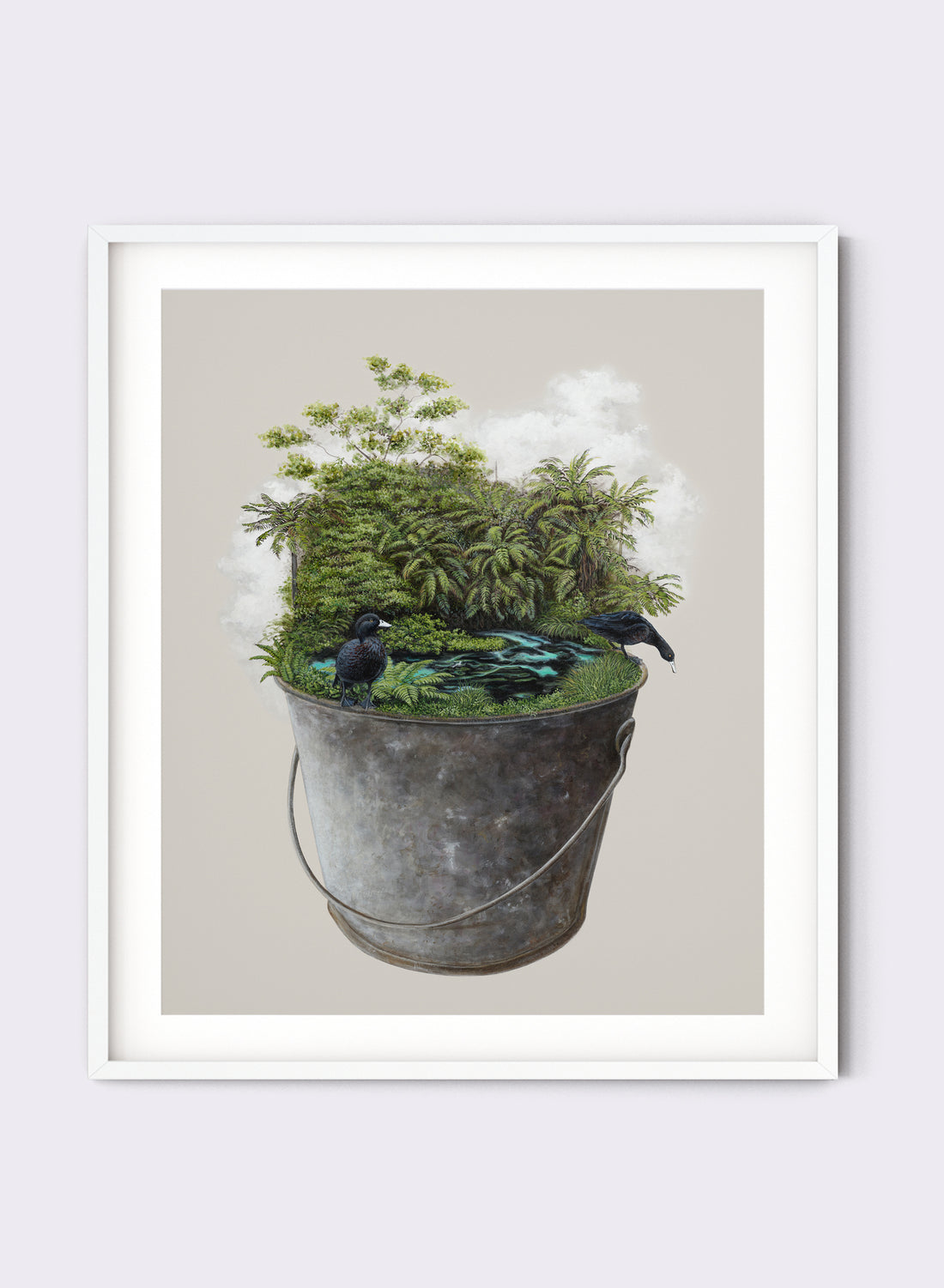 Blue Bucket - Giclée Prints
