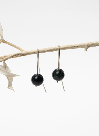 Moss Agate Earrings 