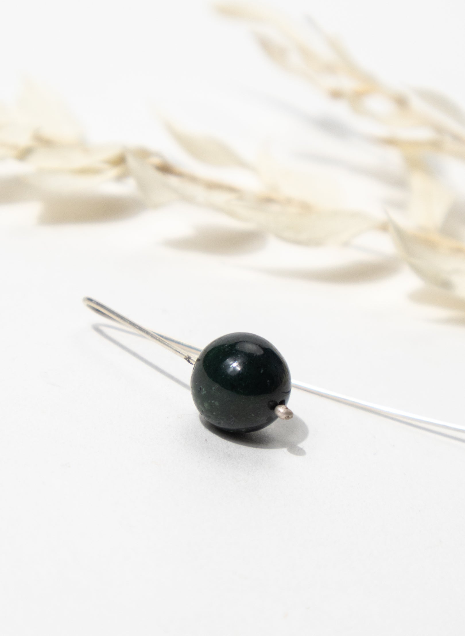 Moss Agate Earrings 