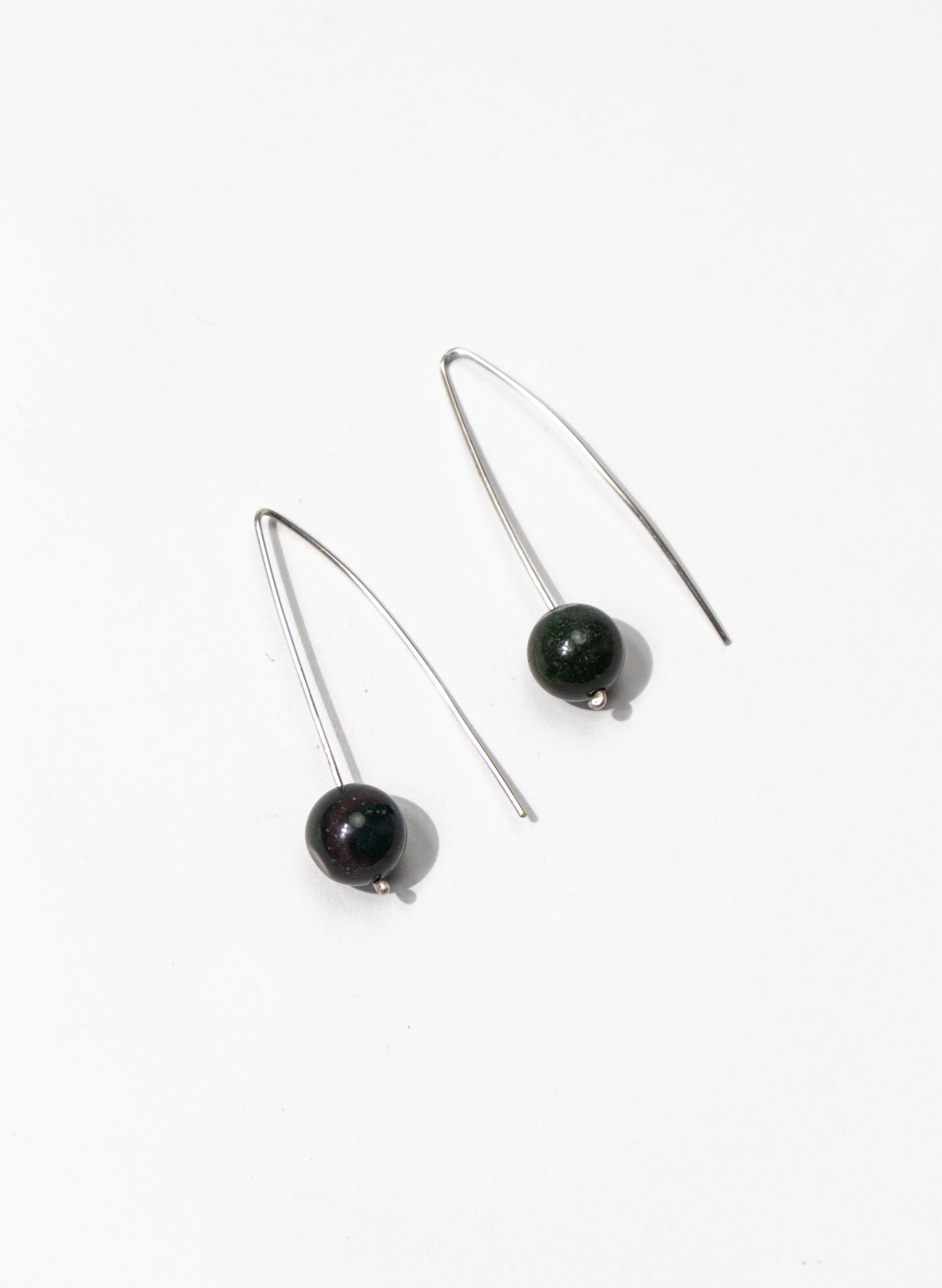 Moss Agate Earrings 