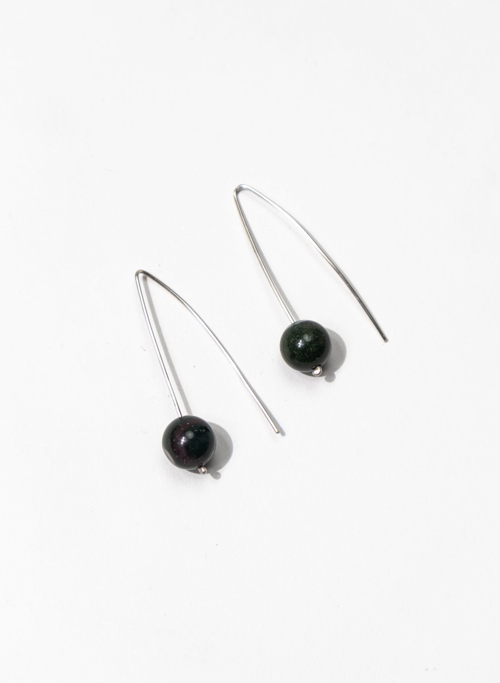 Moss Agate Earrings 