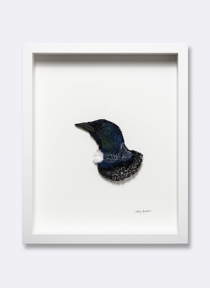 Tūī Sculptural Embroidery