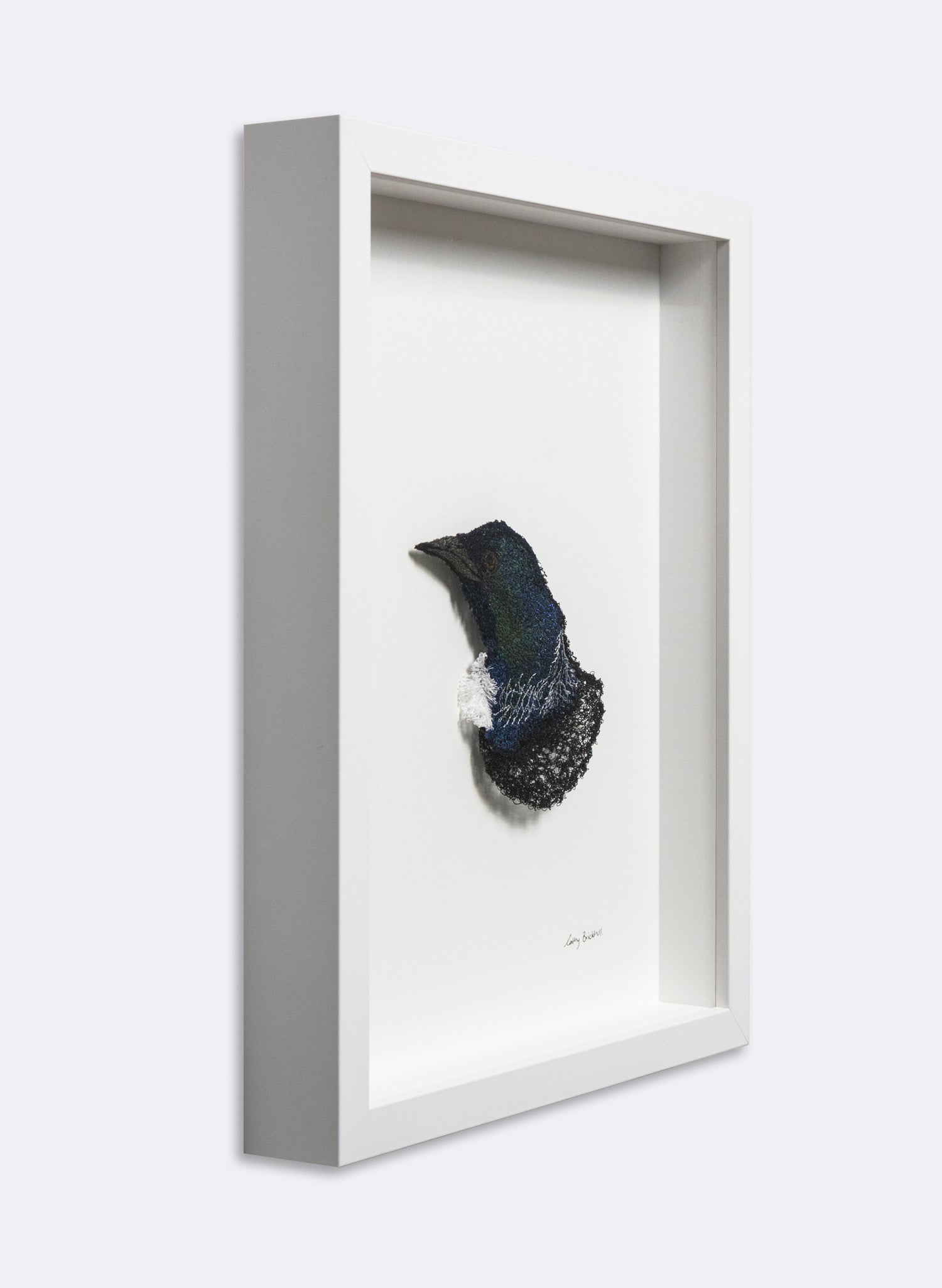 Tūī Sculptural Embroidery