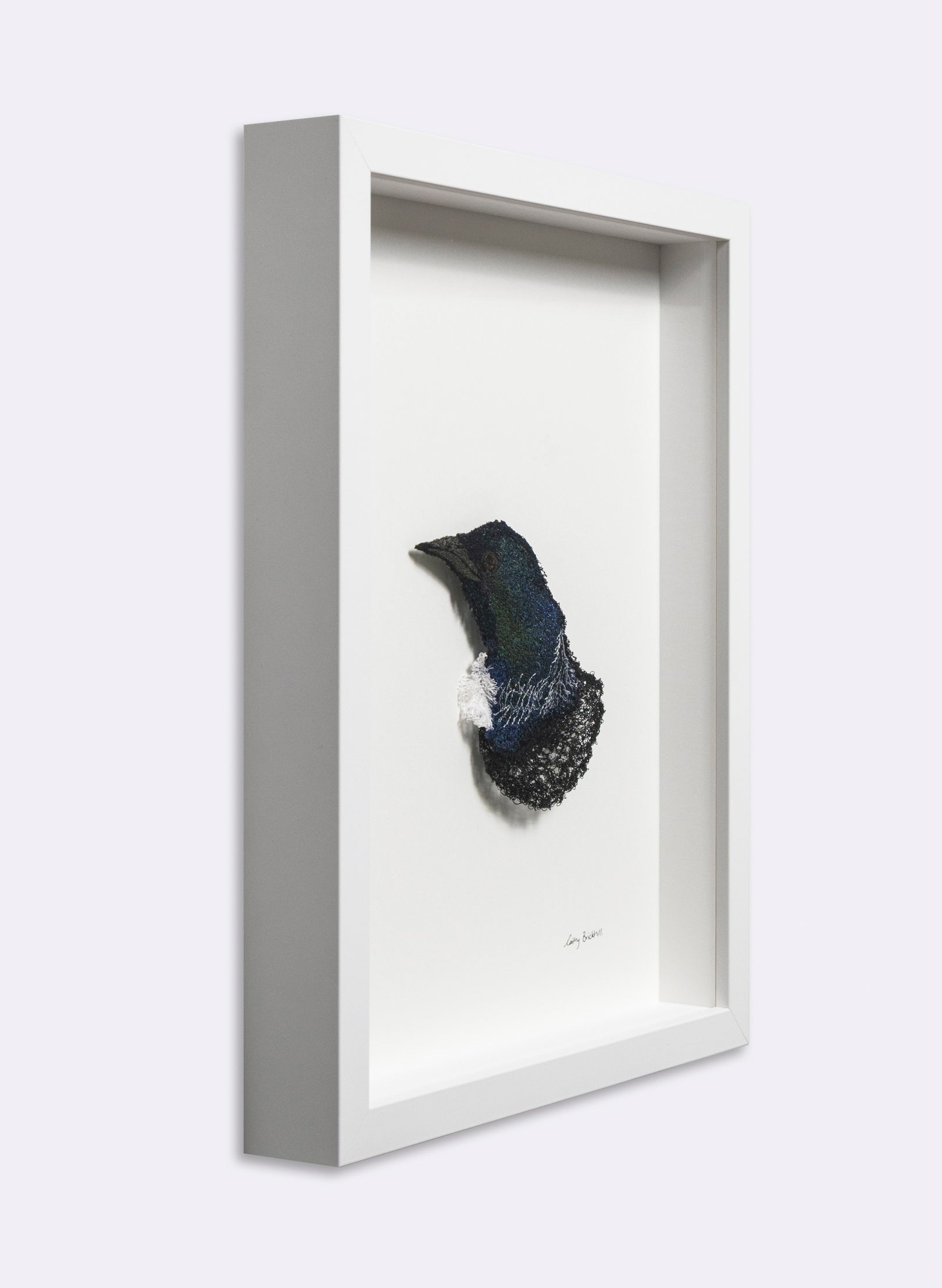 Tūī Sculptural Embroidery