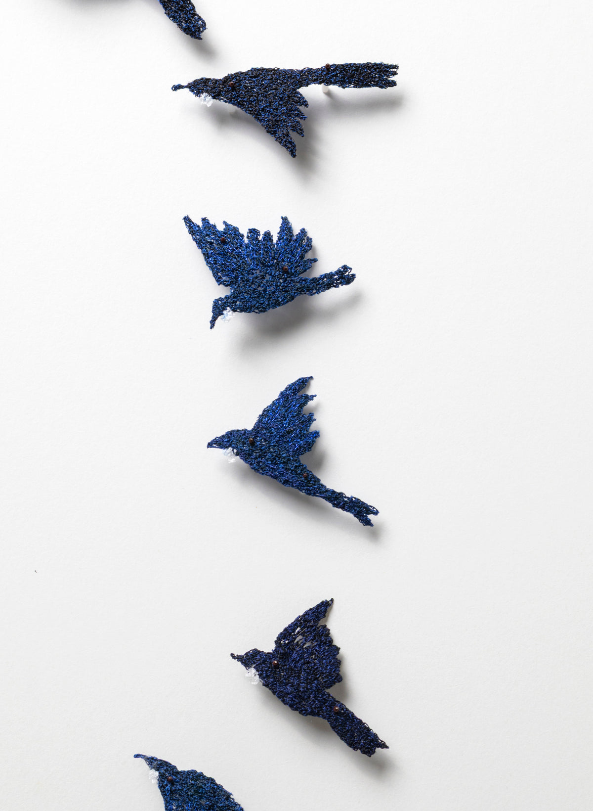 Dance of the Tui - 3D Embroidery