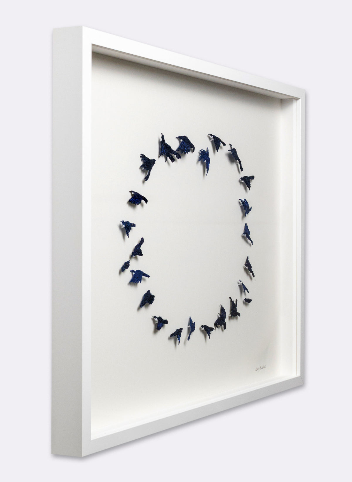 Dance of the Tui - 3D Embroidery