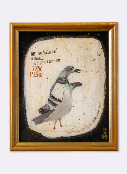 Tok Pisin in a Gold Frame