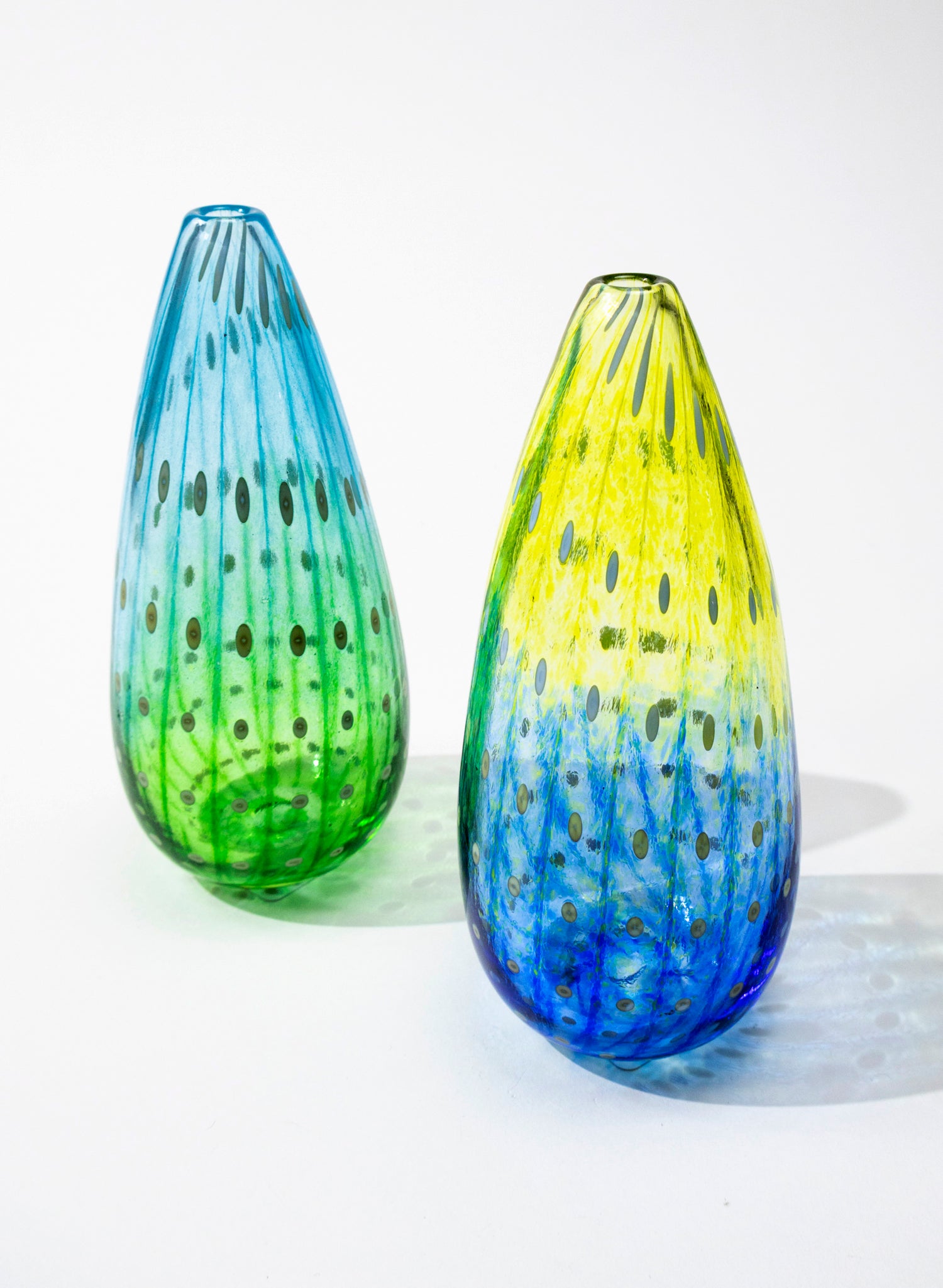 Tall Urchin - Green &amp; Blue
