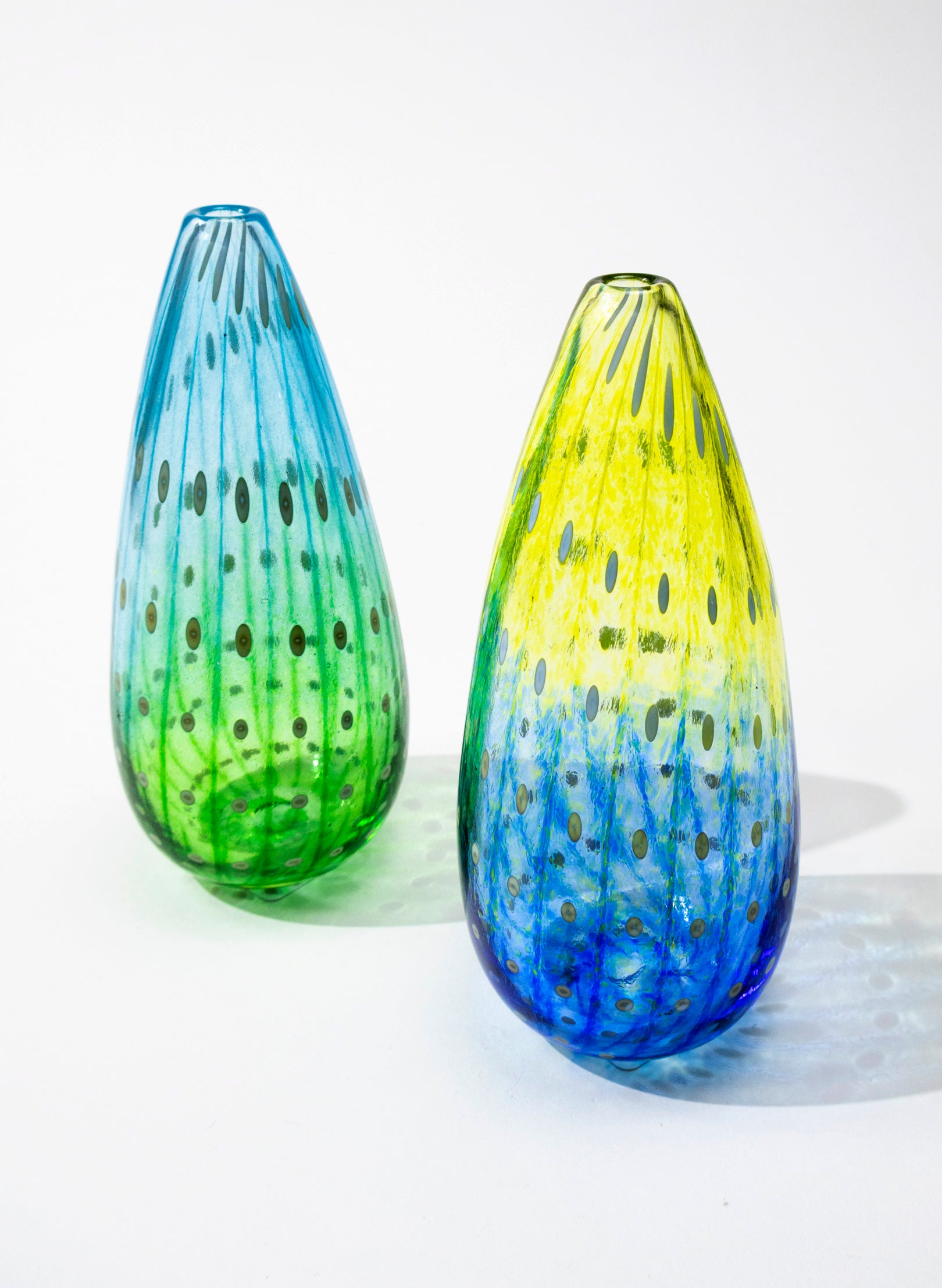Tall Urchin - Green &amp; Blue