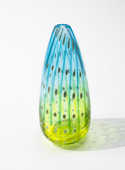 Tall Urchin - Teal &amp; Yellow