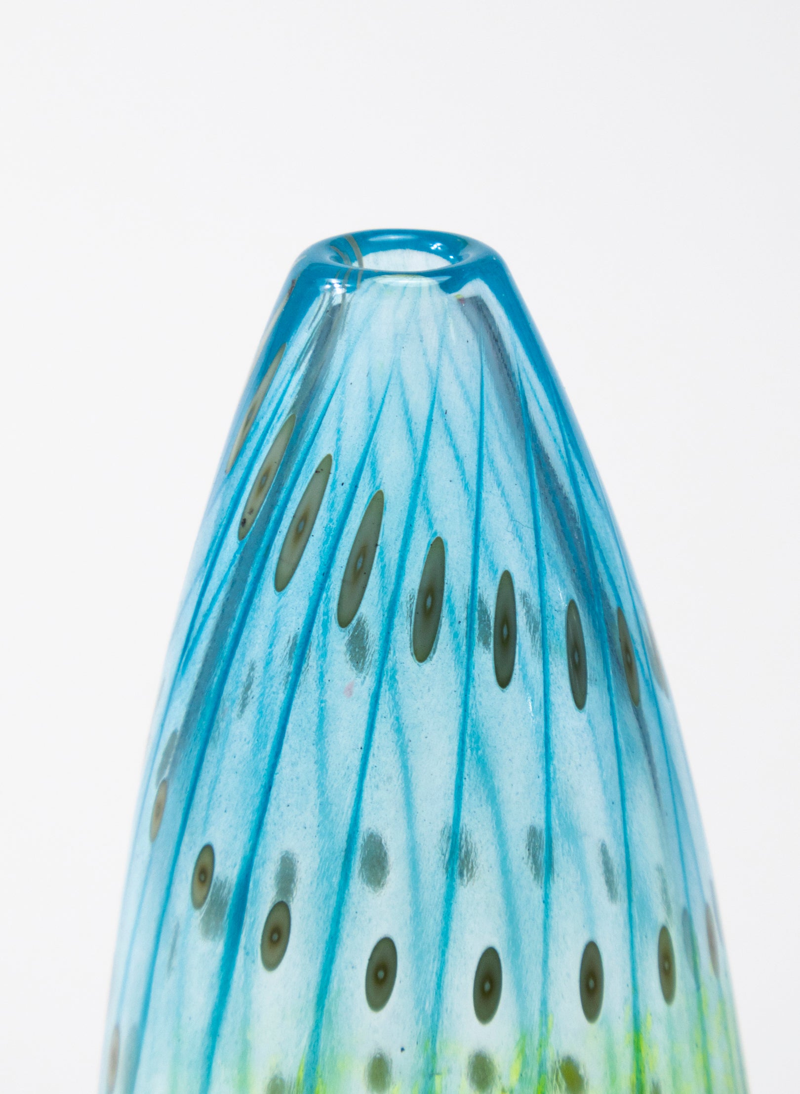 Tall Urchin - Teal &amp; Yellow