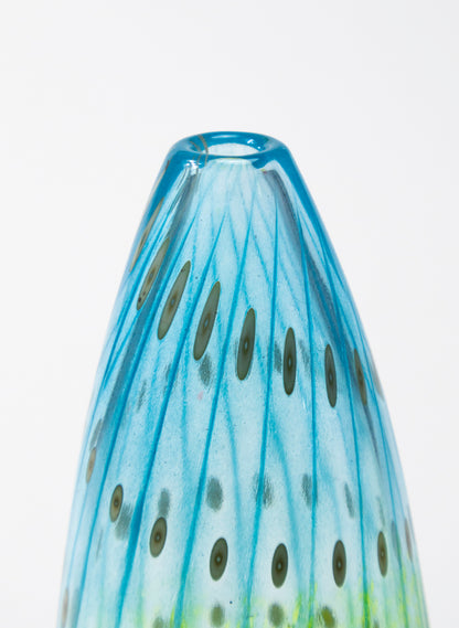 Tall Urchin - Teal &amp; Yellow