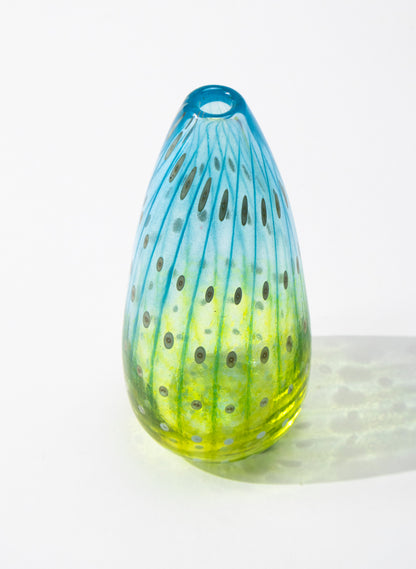 Tall Urchin - Teal &amp; Yellow