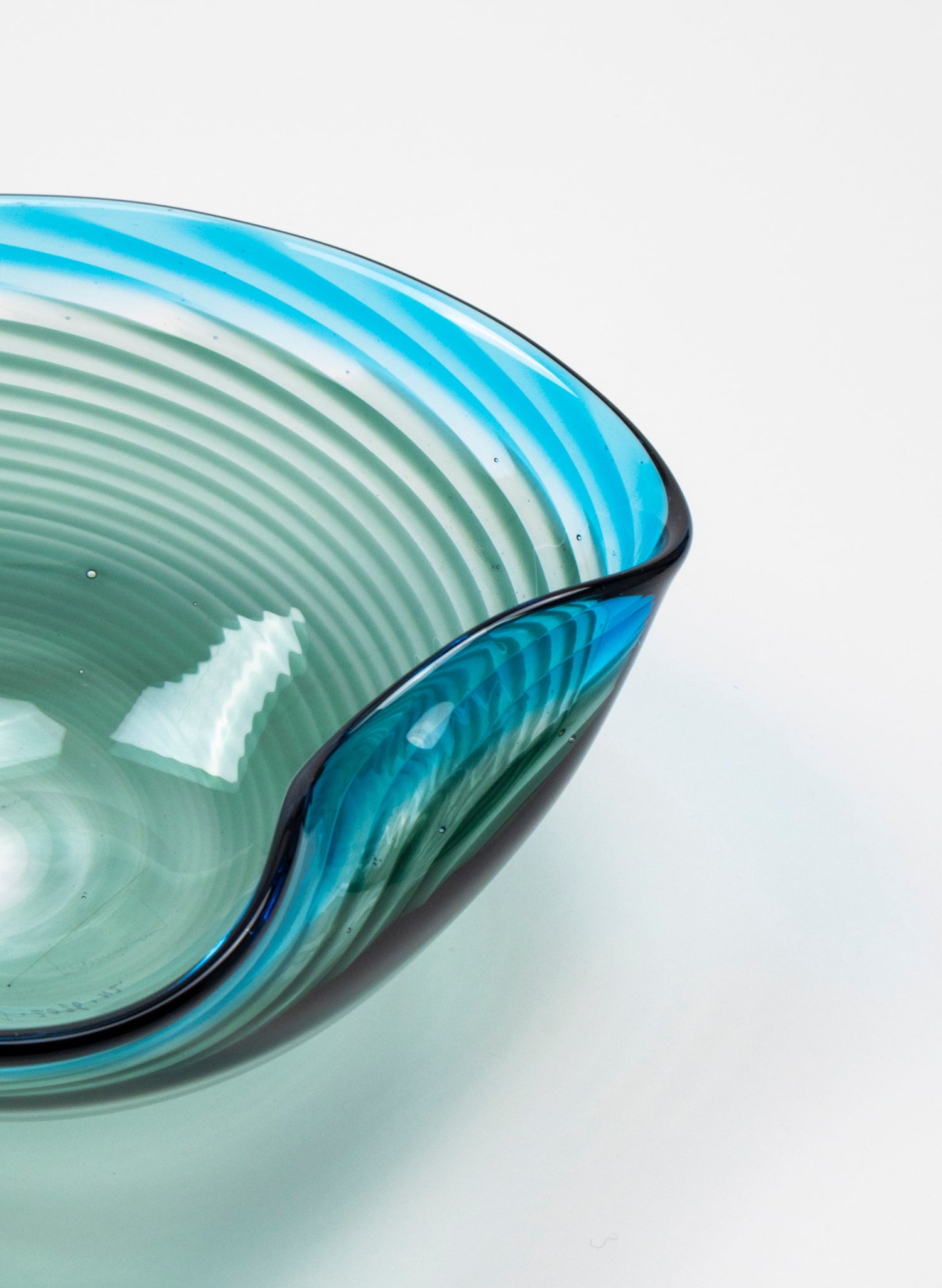 Feather Bowl - Jade Tide