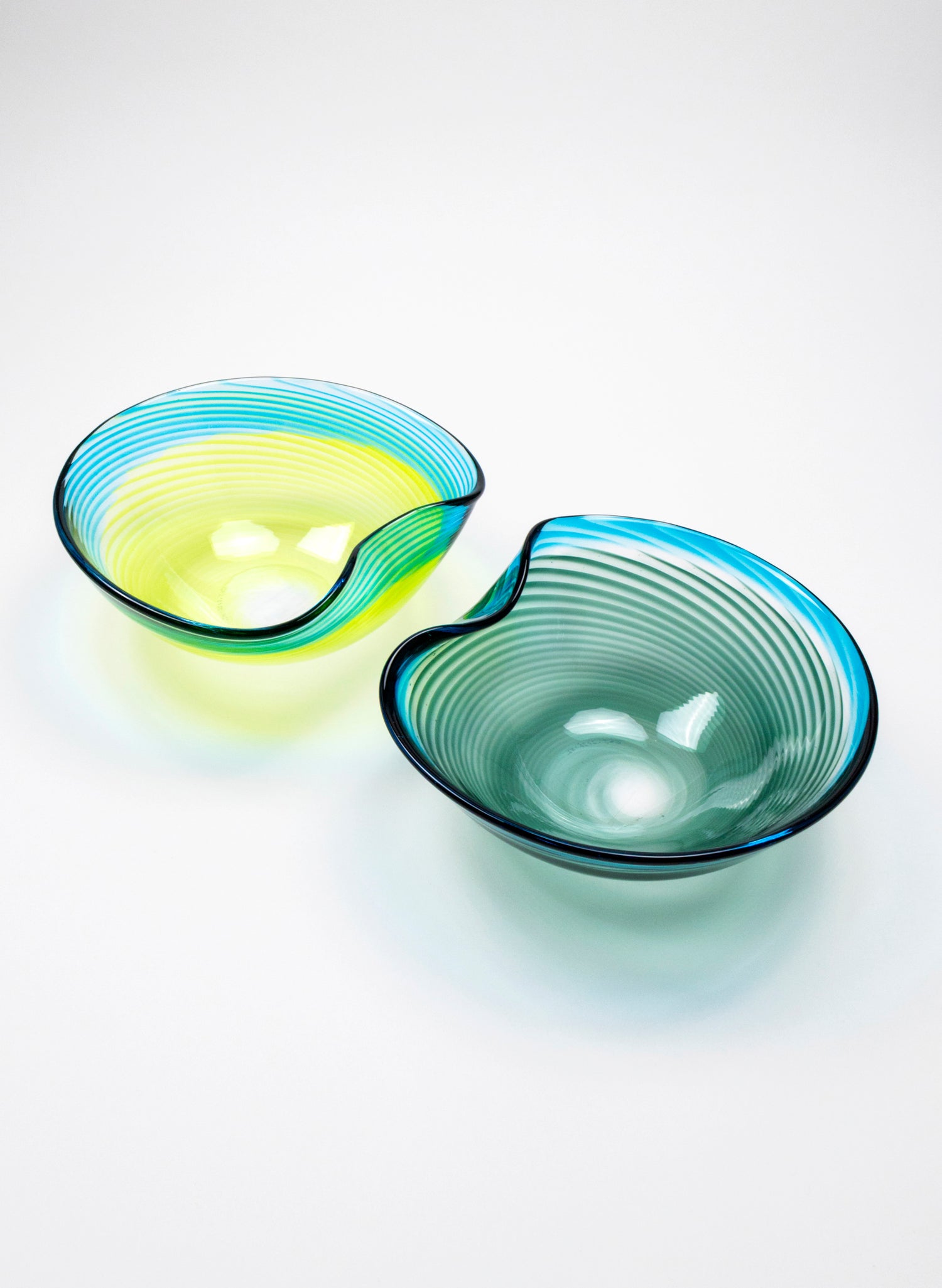 Feather Bowl - Jade Tide