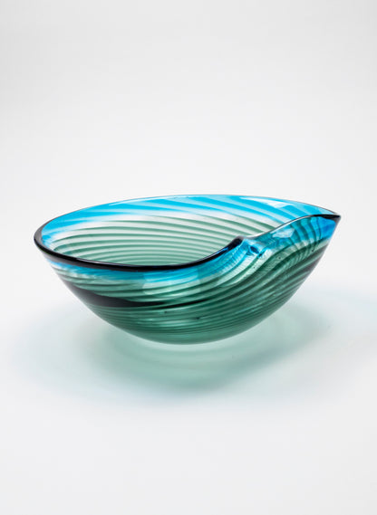 Feather Bowl - Jade Tide