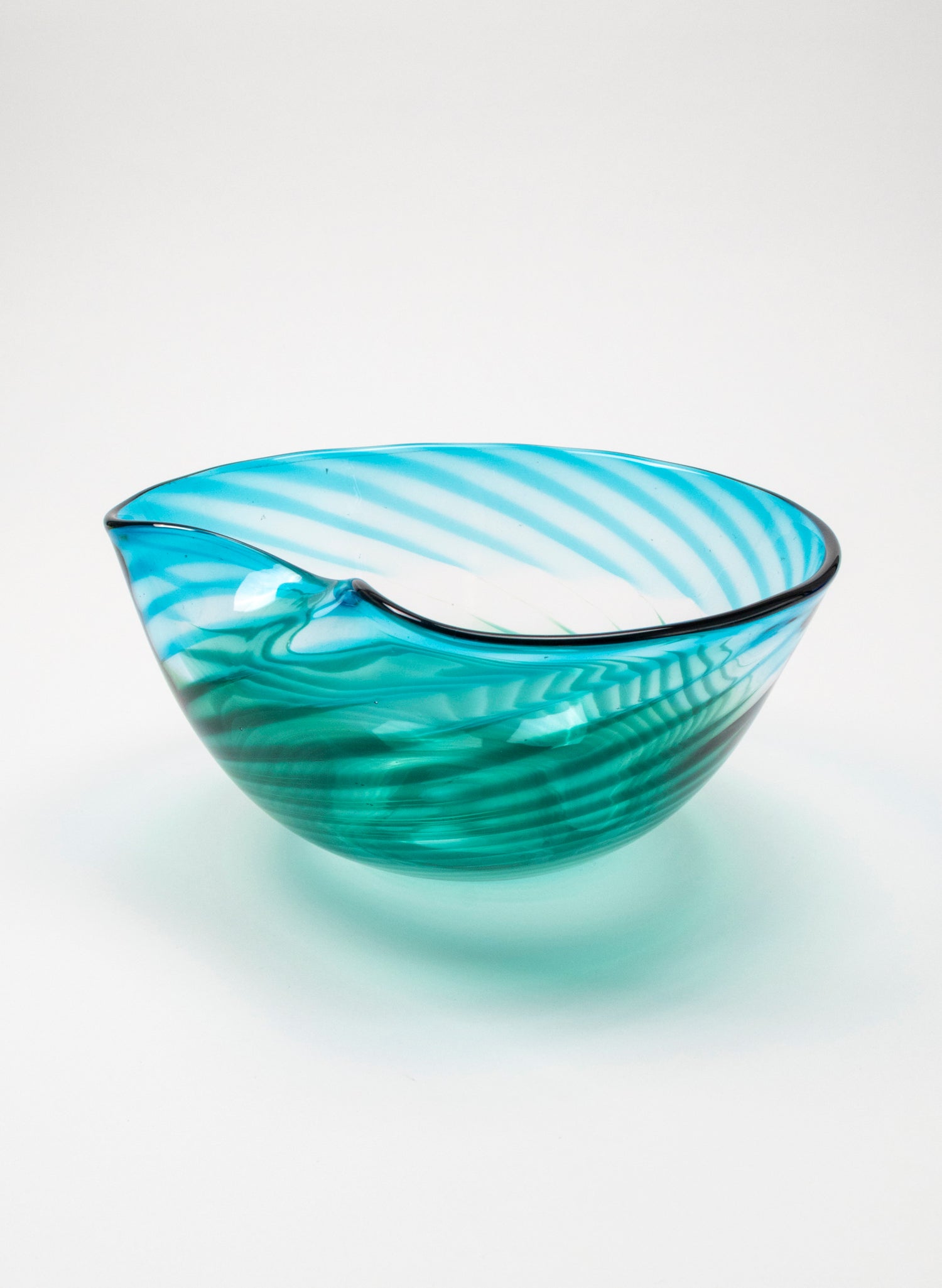 Feather Bowl - Verdant Tide