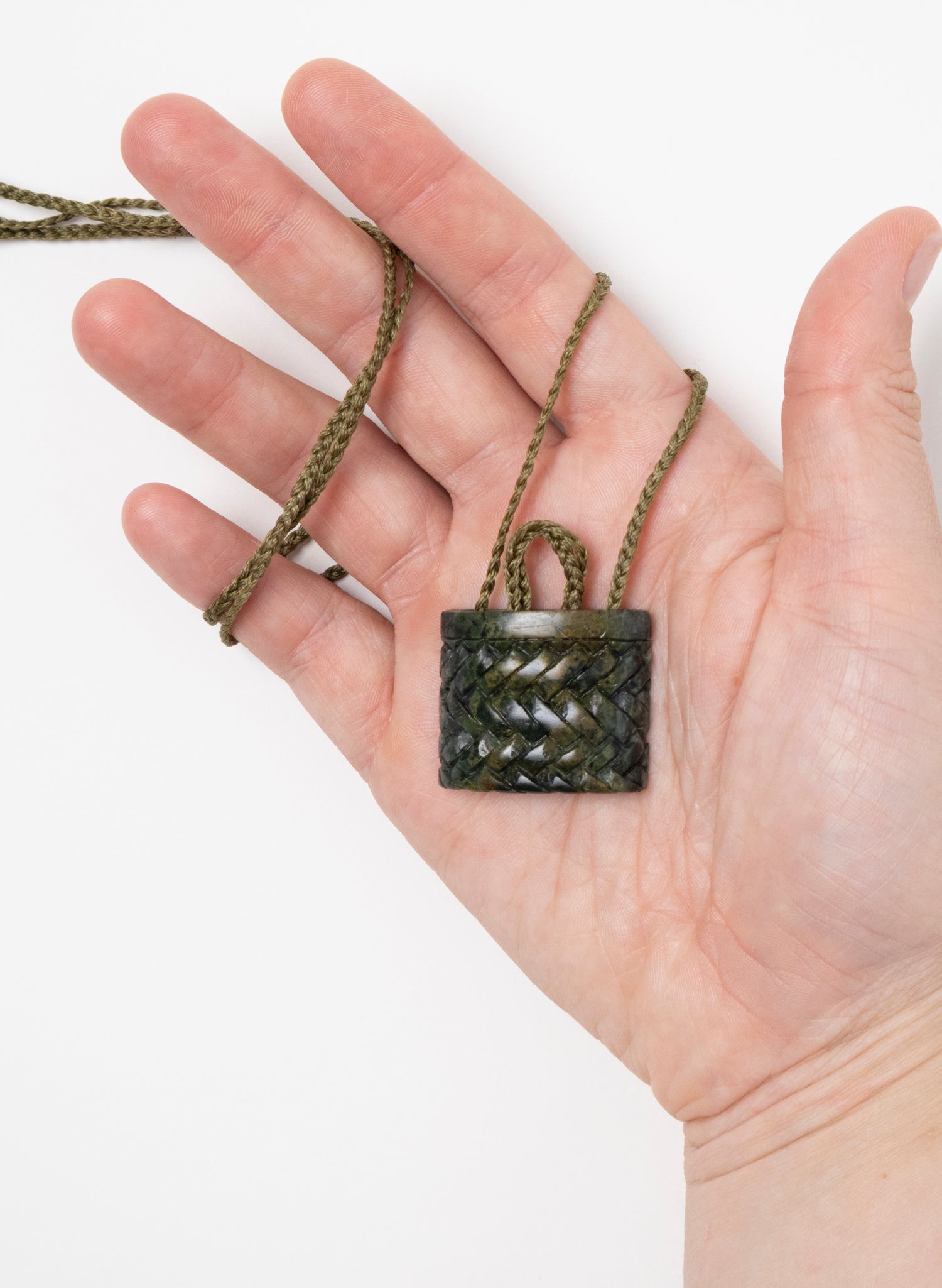 Pounamu Kete Pendant
