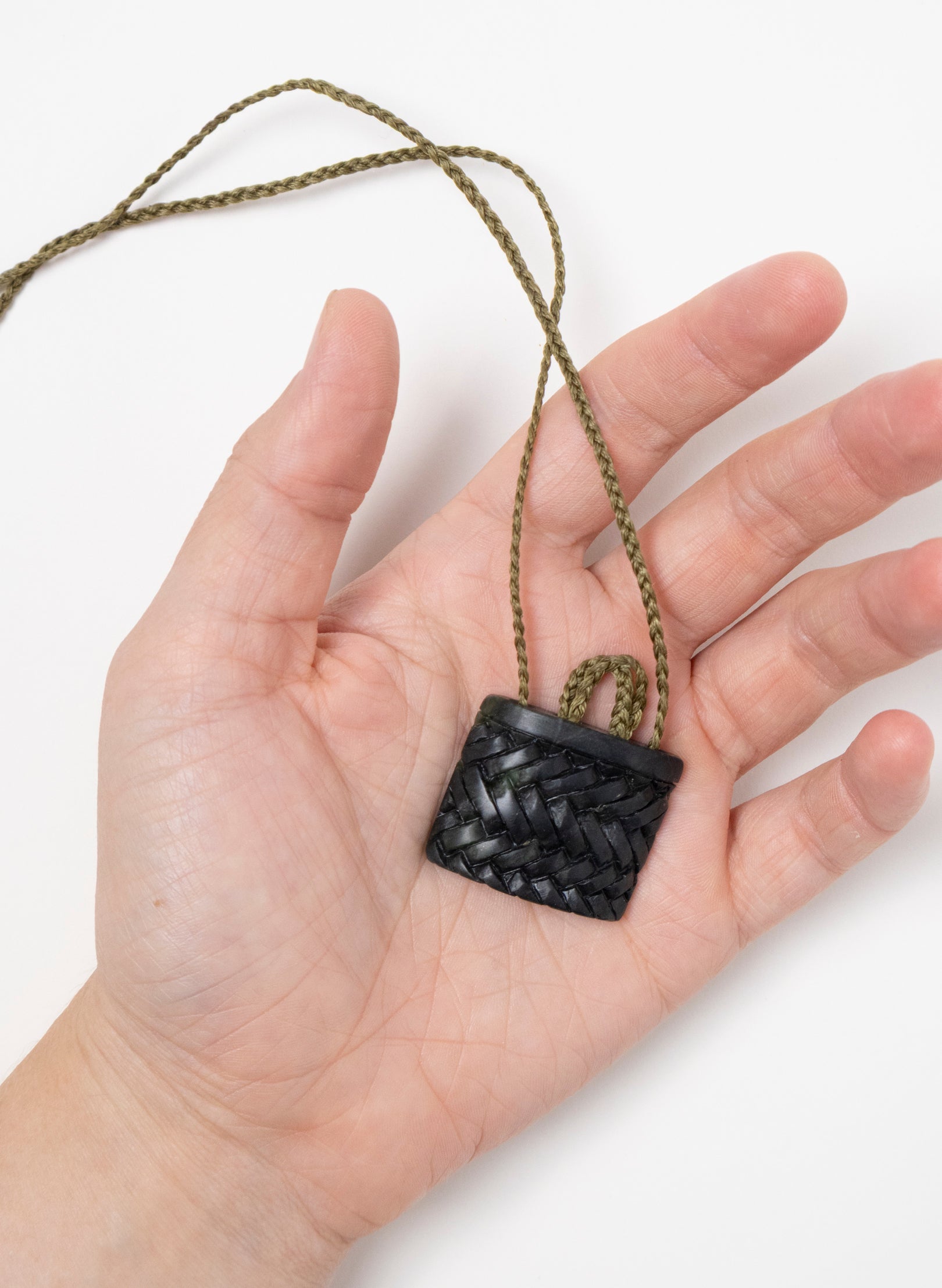 Pounamu Kete Pendant