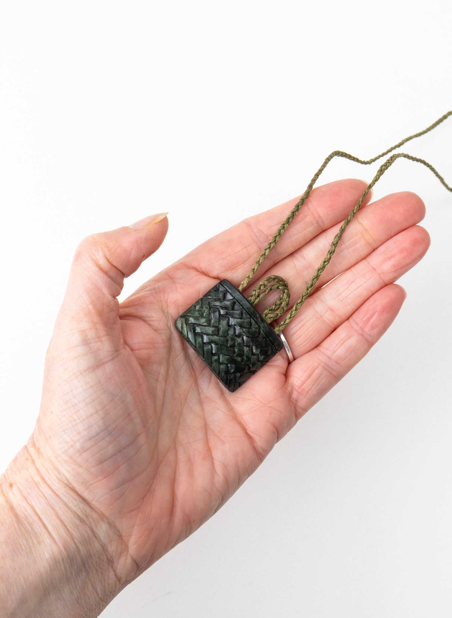 Pounamu Kete Pendant