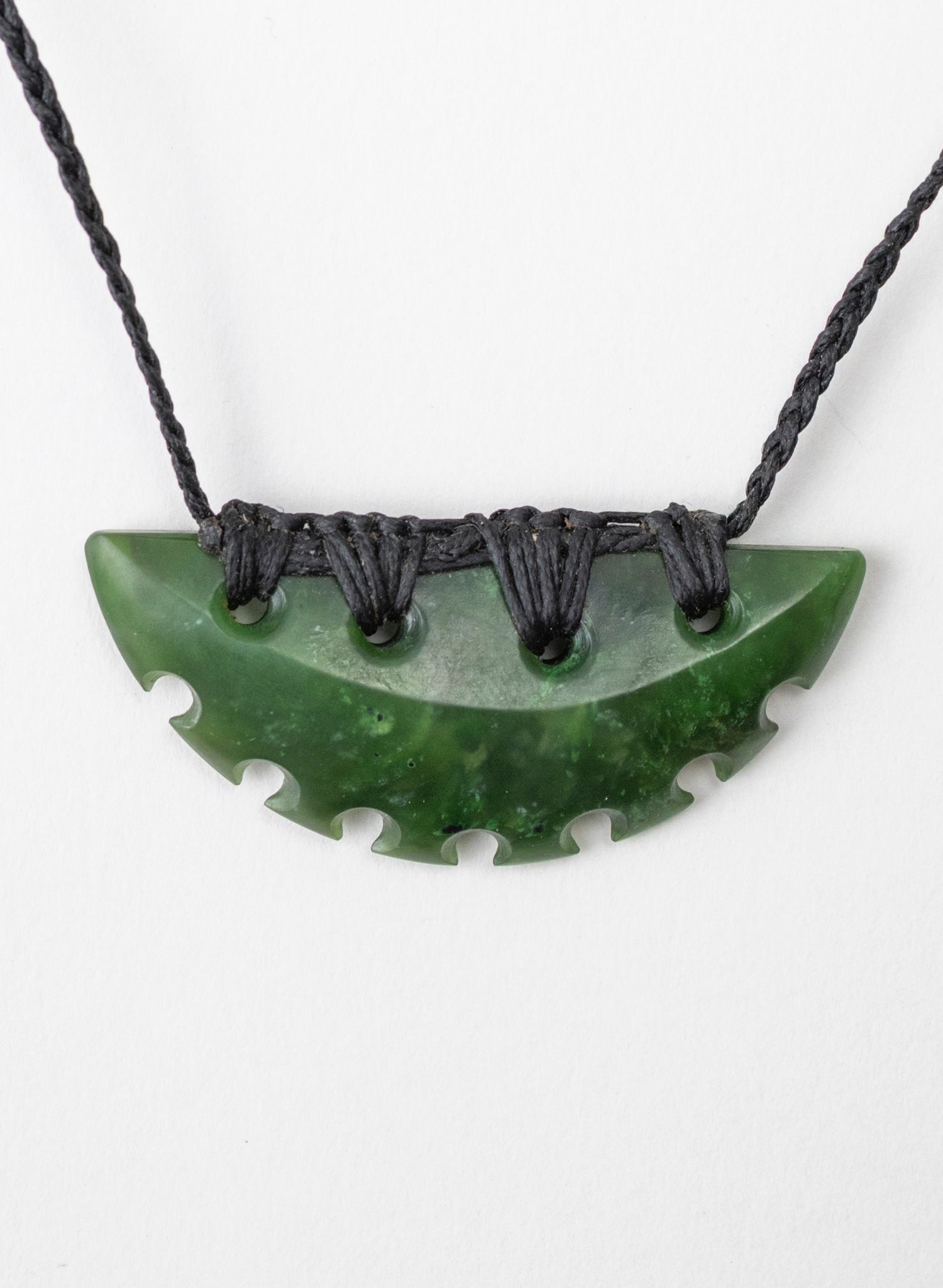 Notched Pounamu Breastplate