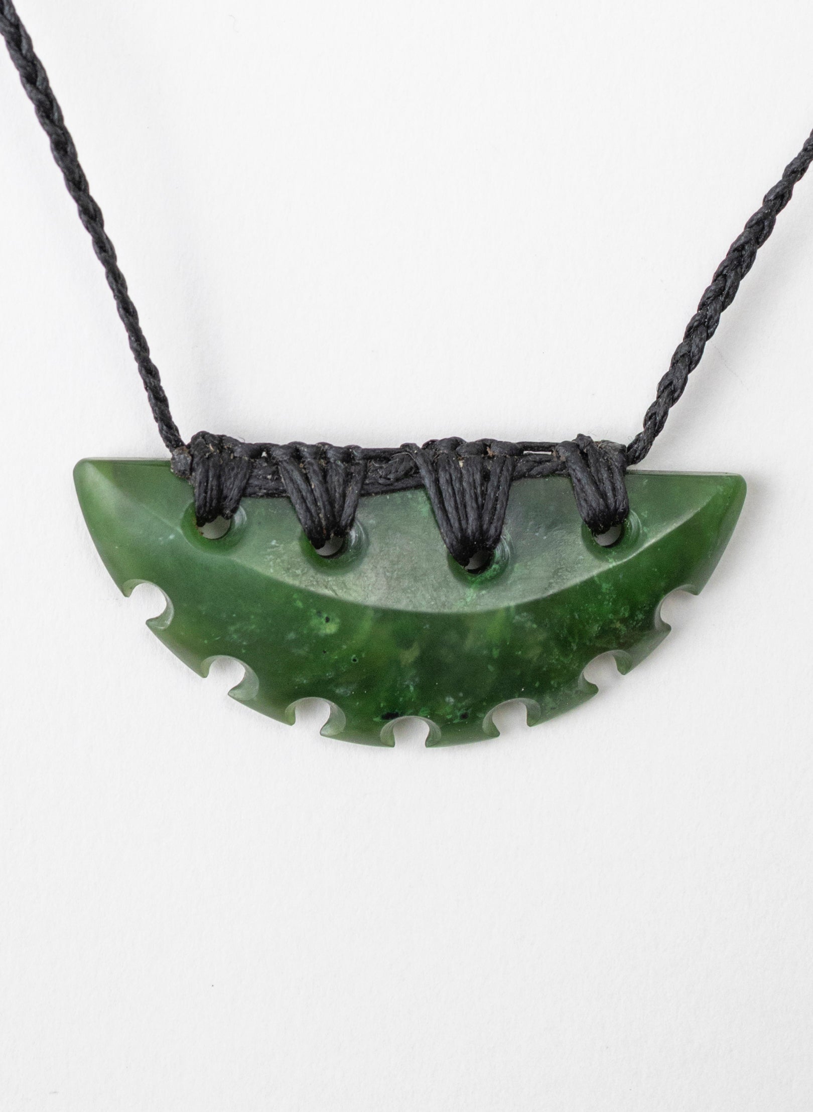 Notched Pounamu Breastplate