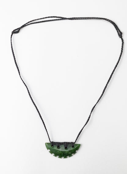 Notched Pounamu Breastplate