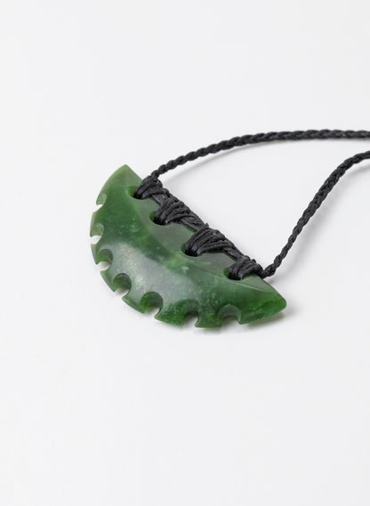 Notched Pounamu Breastplate