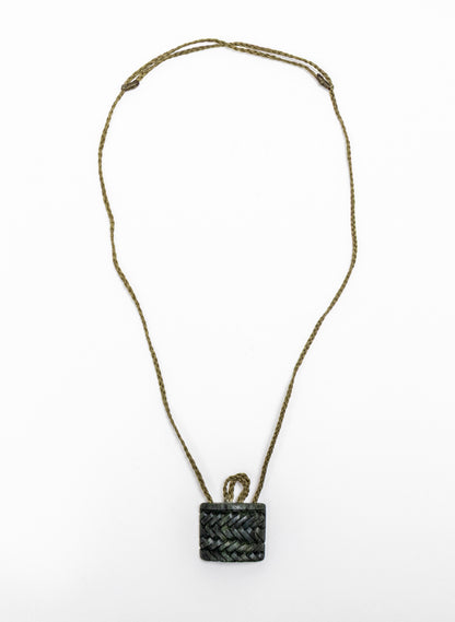Small Pounamu Kete Pendant