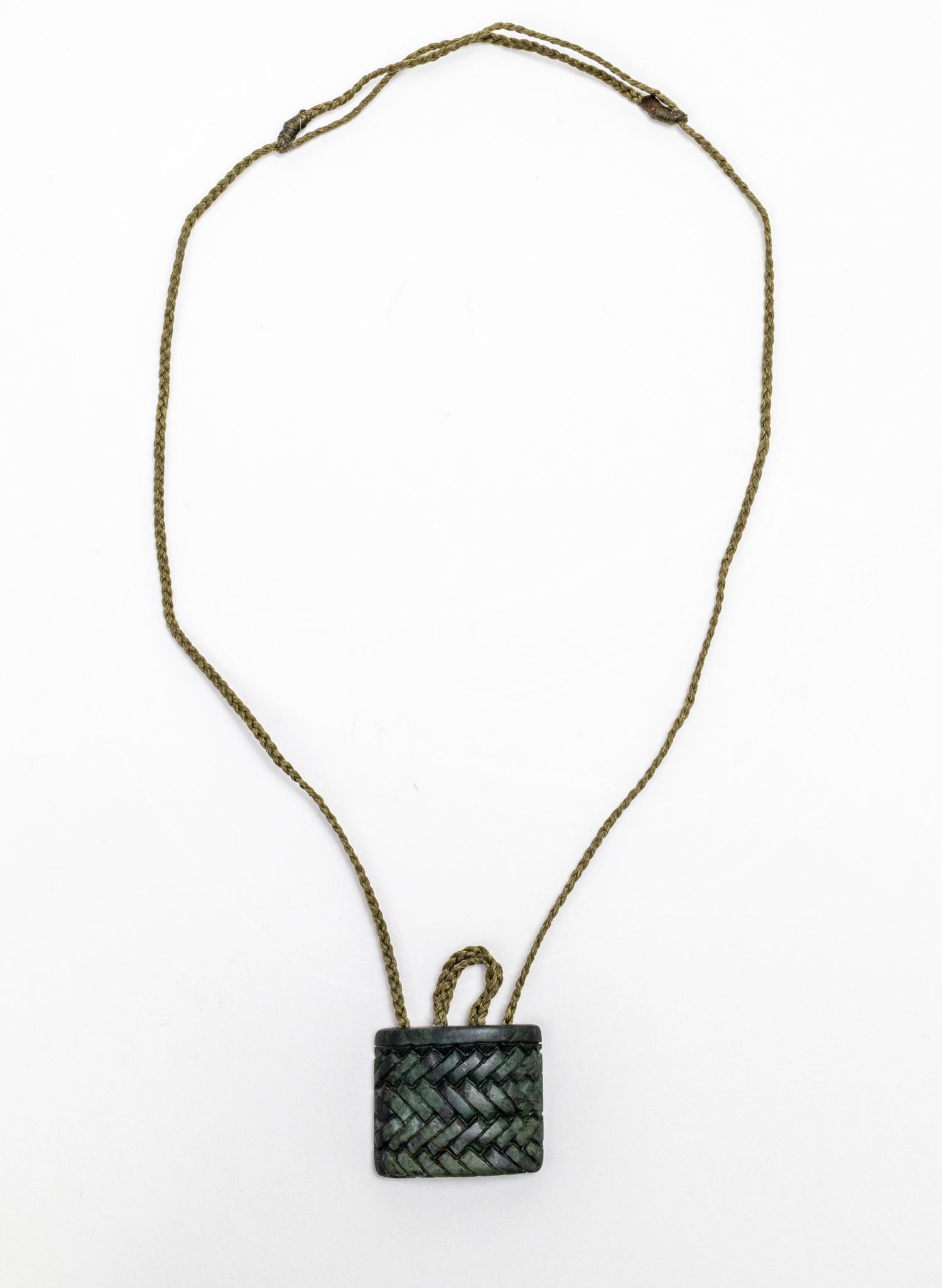 Small Pounamu Kete Pendant