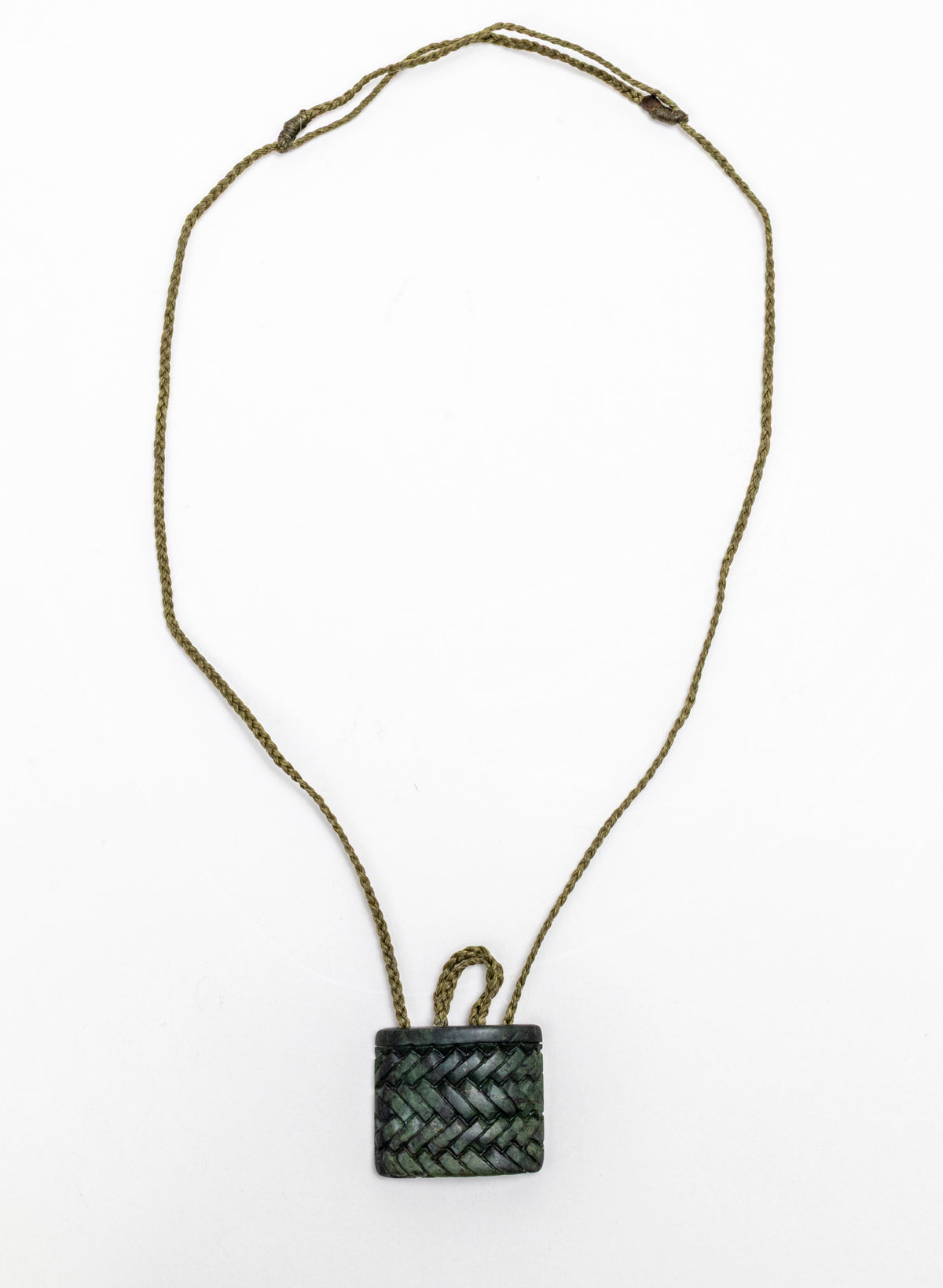 Small Pounamu Kete Pendant
