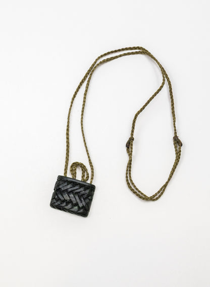 Small Pounamu Kete Pendant